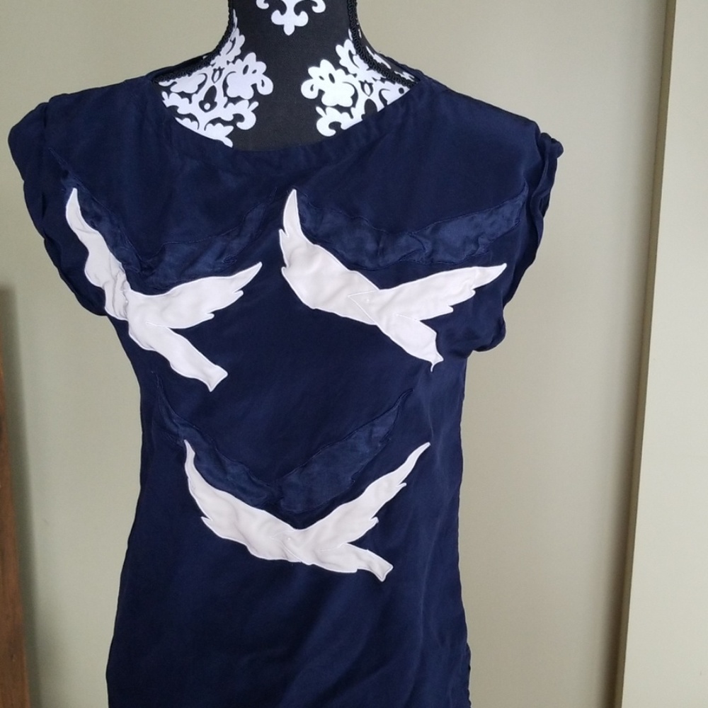 Vintage Gucci silk top